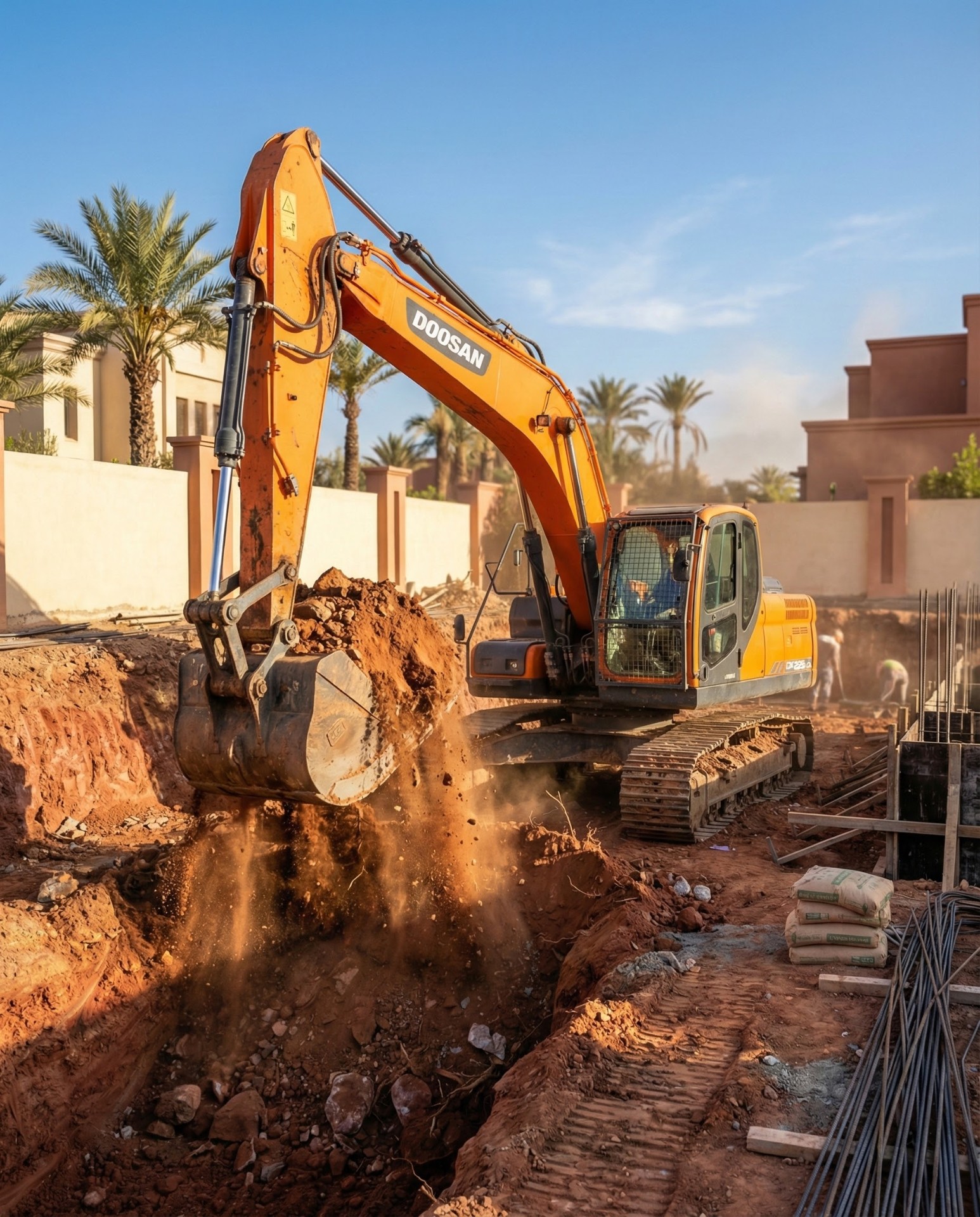 Terrassement Marrakech - Terrassement pour villa de luxe